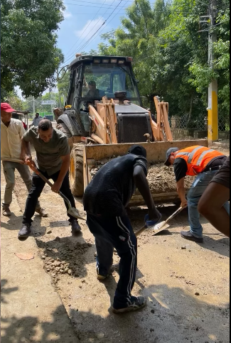 Operativo de Limpieza despues de Daños Causado por las lluvias