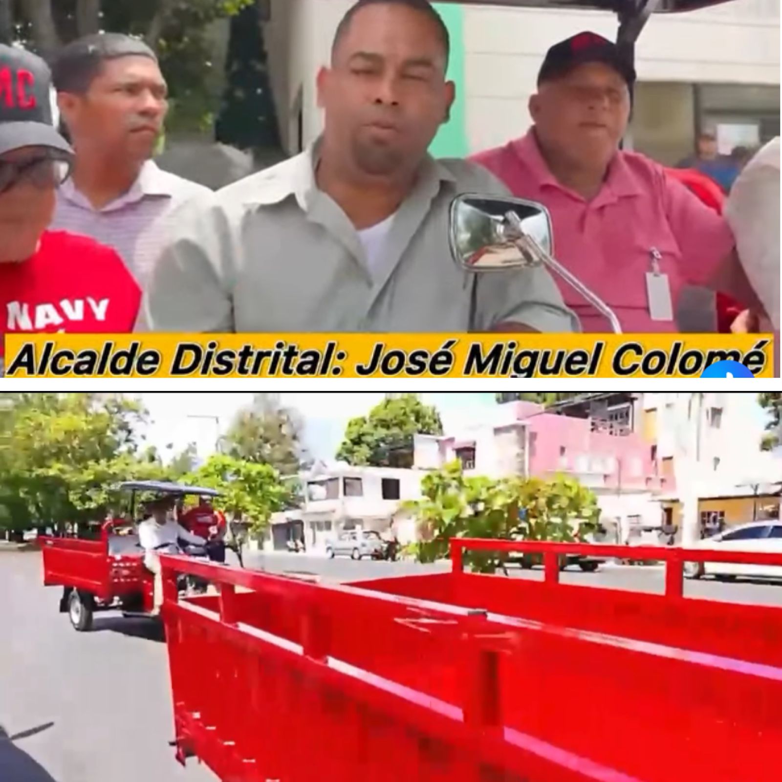 Nuestro Alcalde Compra 3 Motores tipo Carreta Desechos Solidos