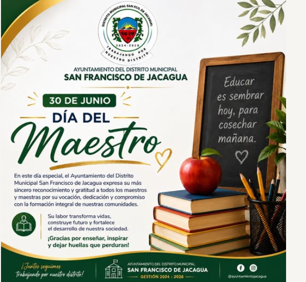 Feliz Día del Maestro